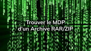 trouver le mot de passe d un archive rar zip