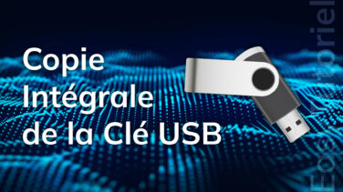 copie integrale de la cle USB windows