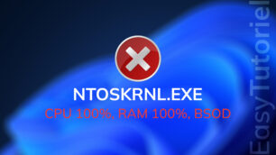 erreur ntoskrnl exe windows cpu 100 ram 100 bsod solution