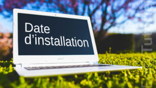savoir date installtion windows