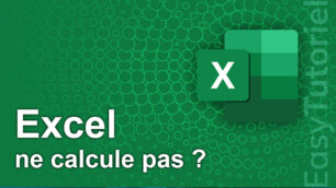 excel ne calcule pas