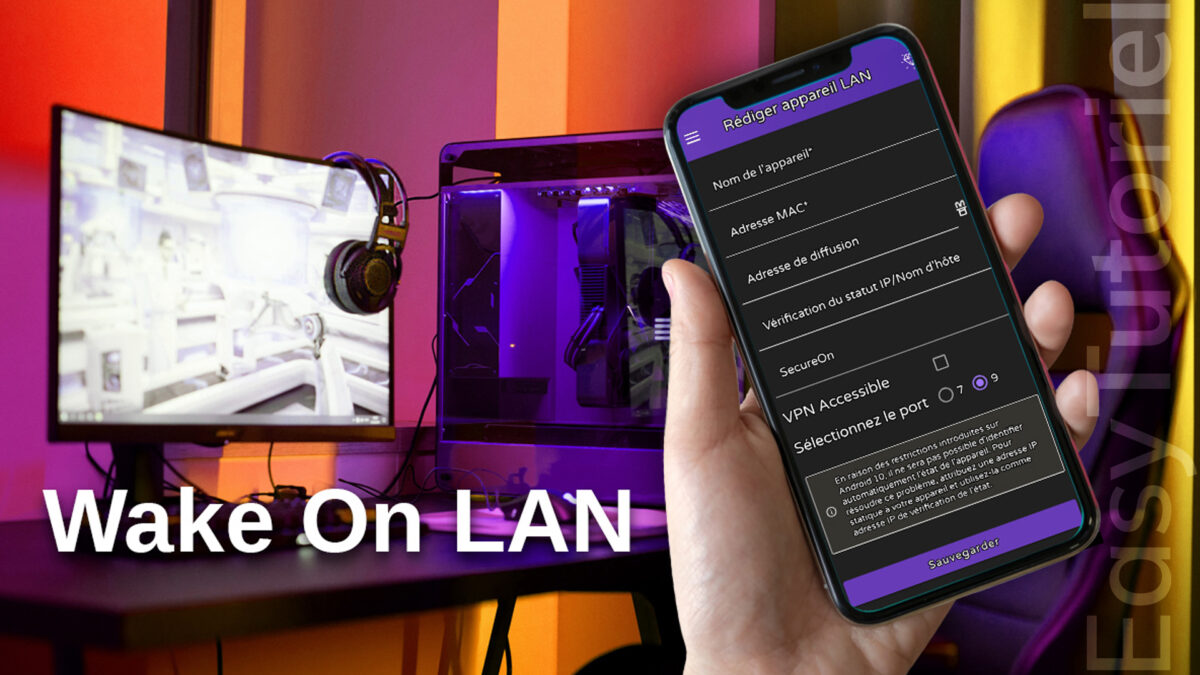 wake on lan android windows pc