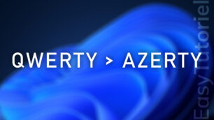 change clavier qwerty en azerty windows