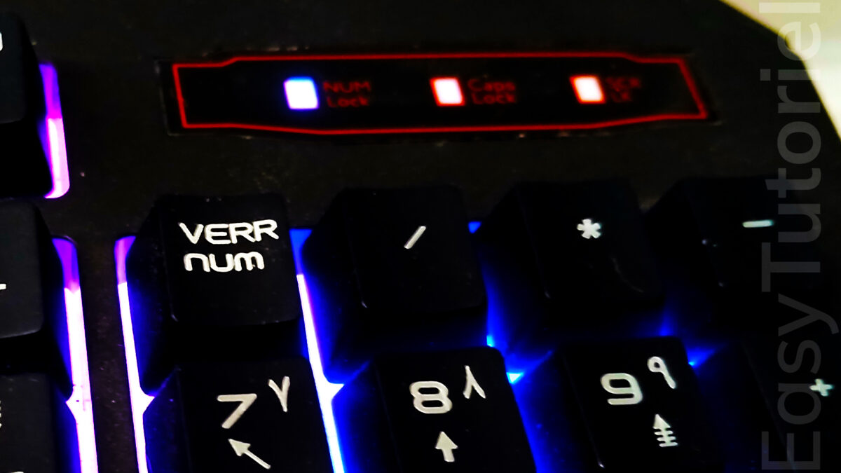 activer pave numerique au demarrage windows