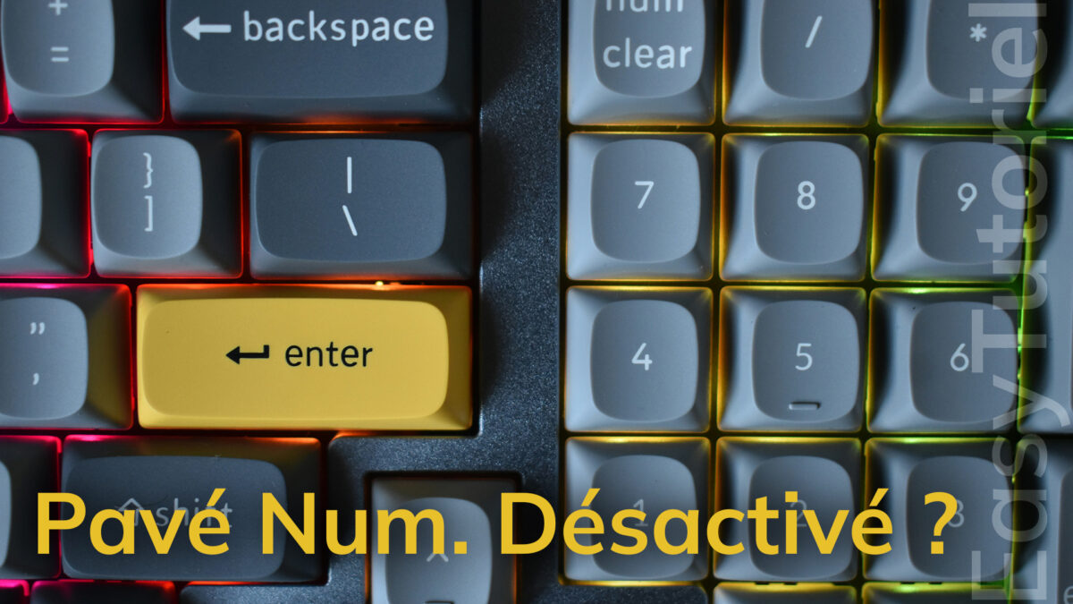 pave numerique desactive windows solution