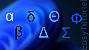 lettres grecques raccourcis clavier