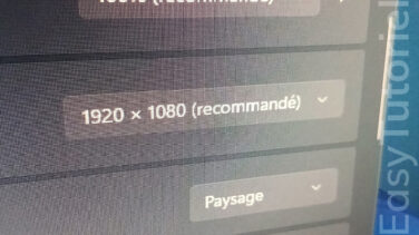 retrouver resolution normale windows 11 taille normale