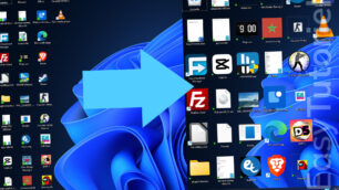 agrandir icones bureau windows