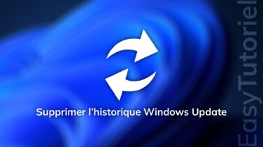 effacer historique mises a jour windows update windows 11