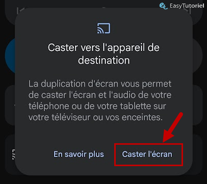 caster ecran