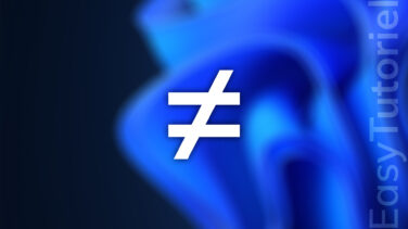 faire signe egal barre windows mac