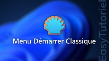 menu demarrer classique windows 11 7 open shell