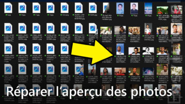 reparer apercu photos explorateur fichiers win 11